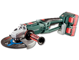 משחזת נטענת 9 אינץ ללא פחמים